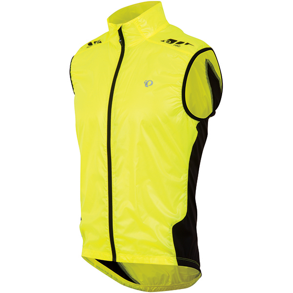 Pearl Izumi ELITE Barrier Mouwloos Vest - Geel/Zwart 1