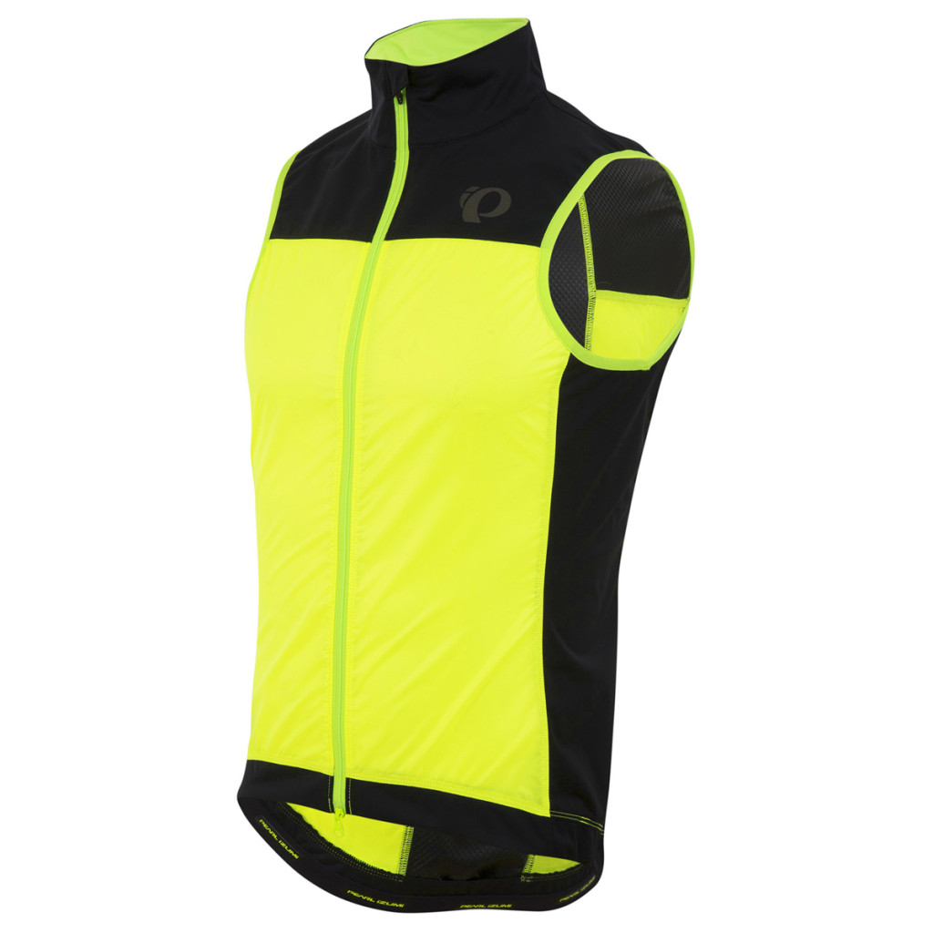 Pearl Izumi P.R.O. Barrier Mouwloos Jack - Yellow/Zwart 1