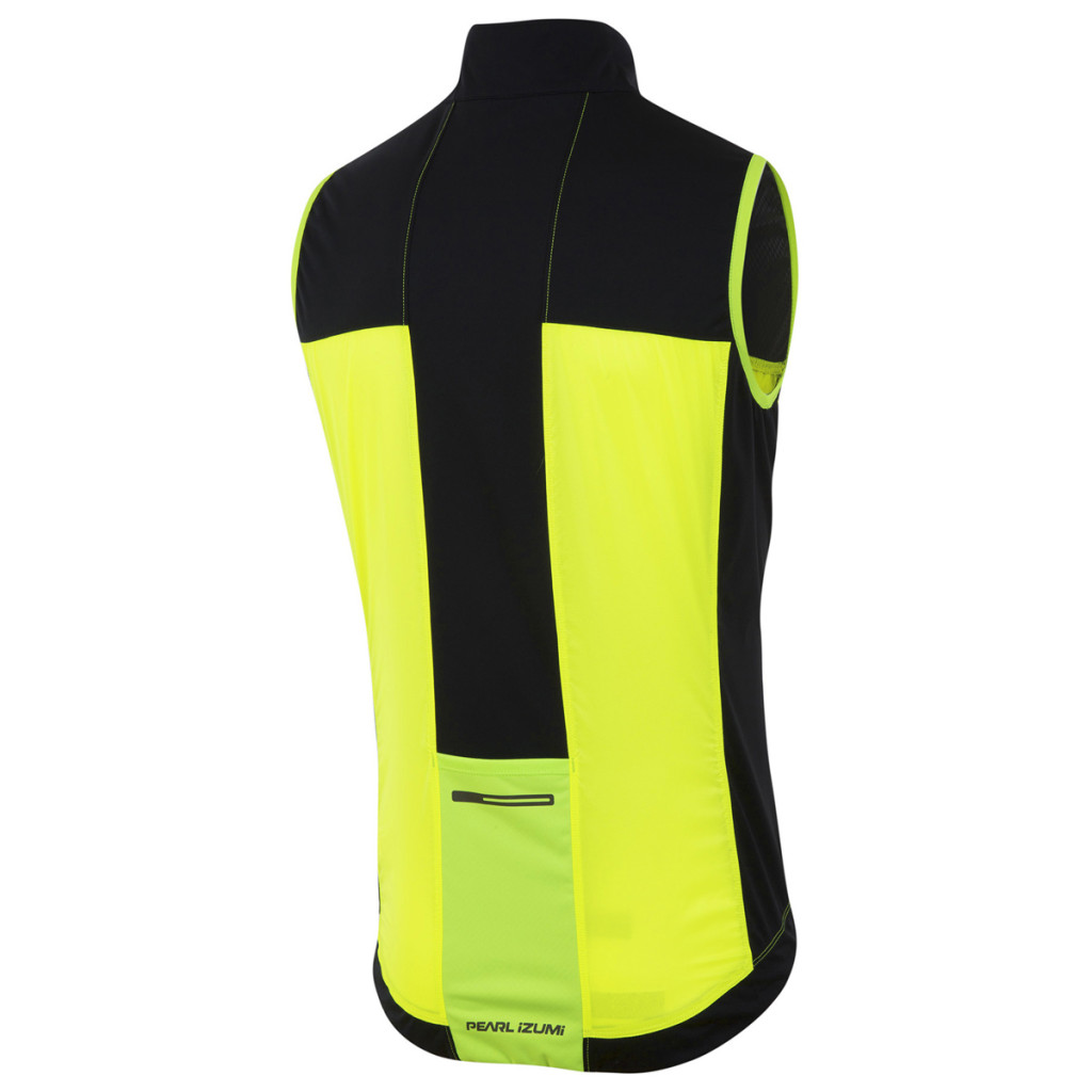 Pearl Izumi P.R.O. Barrier Mouwloos Jack - Yellow/Zwart 2