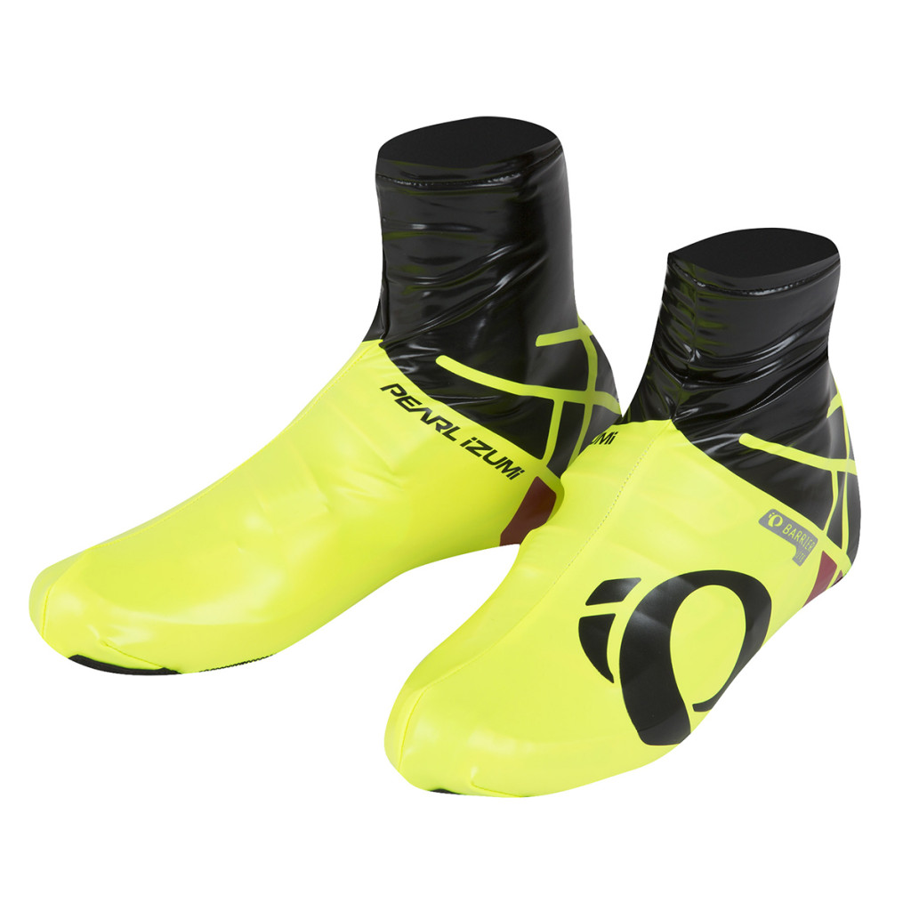 Pearl Izumi P.R.O. Barrier Overschoenen - Geel/Zwart 1