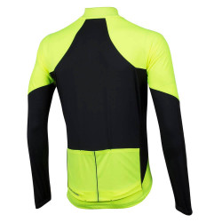 Pearl Izumi P.R.O. Pursuit Fietsshirt Lange Mouwen - Geel/Zwart