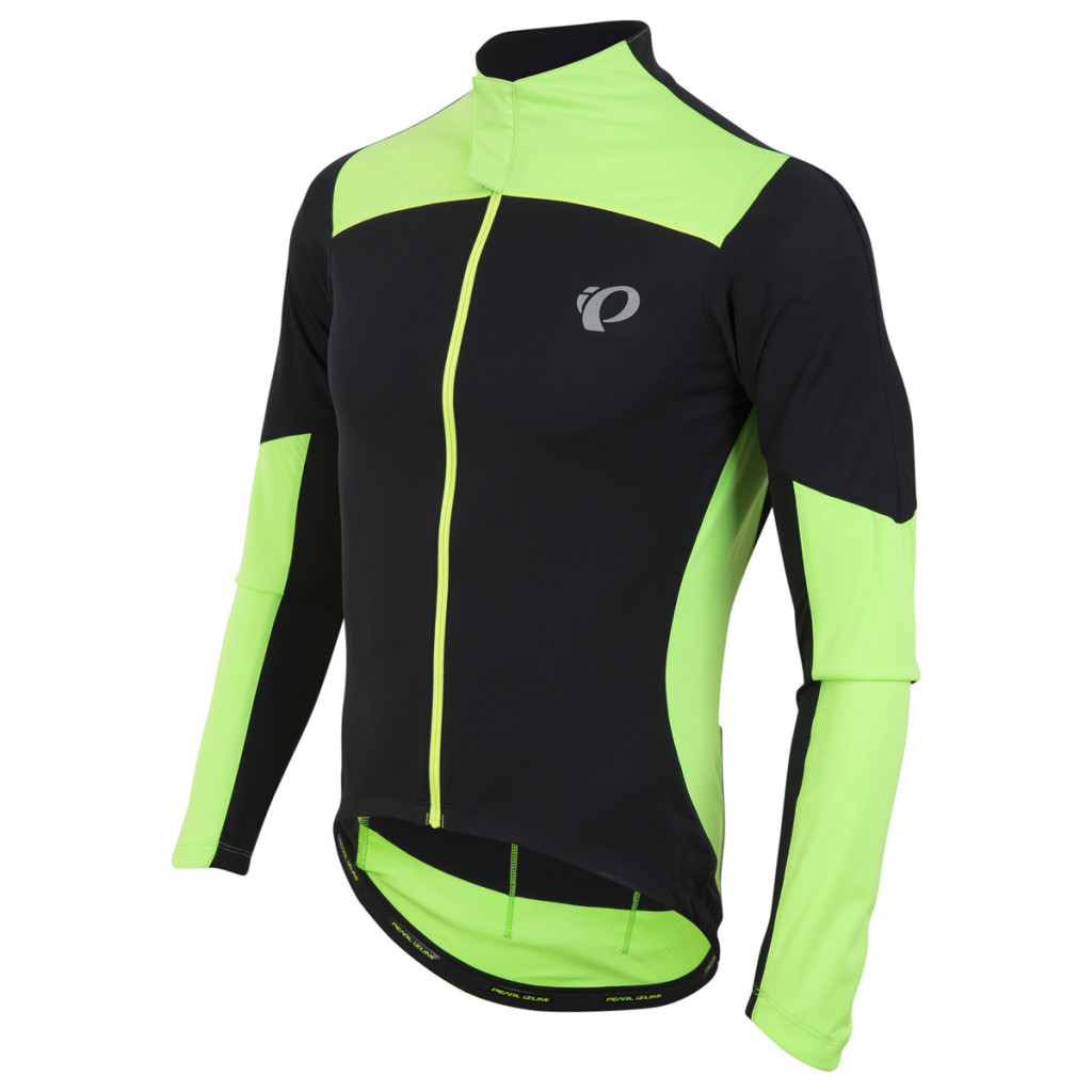 Pearl Izumi P.R.O. Pursuit Fietsshirt Lange Mouwen - Zwart/Groen 1