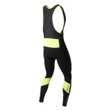 Pearl Izumi Pursuit Thermal Fietsbroek Bretels Lang - Zwart/Geel 1