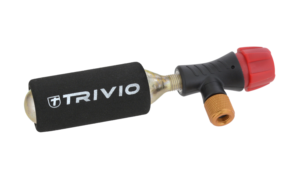 Trivio CO2 Adapter + Patroon 16 gram + Neoprene Huls 1