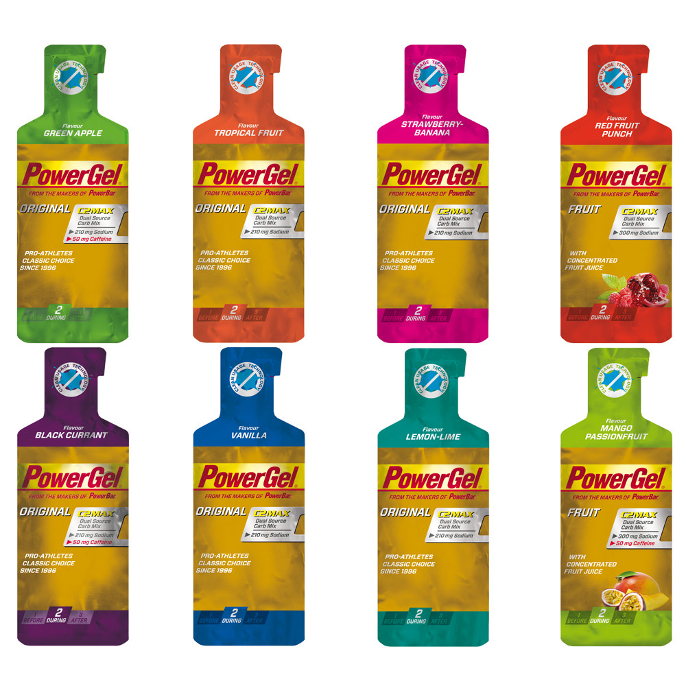 Aanbieding PowerBar PowerGel - 3 + 1 gratis 1