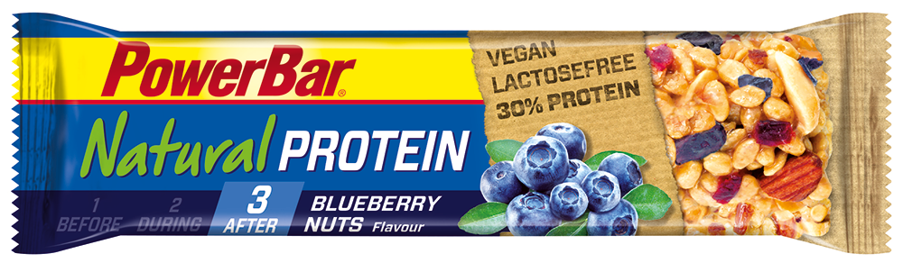 Aanbieding PowerBar Natural Protein Bar - Blueberry - 1 x 40 gram 2