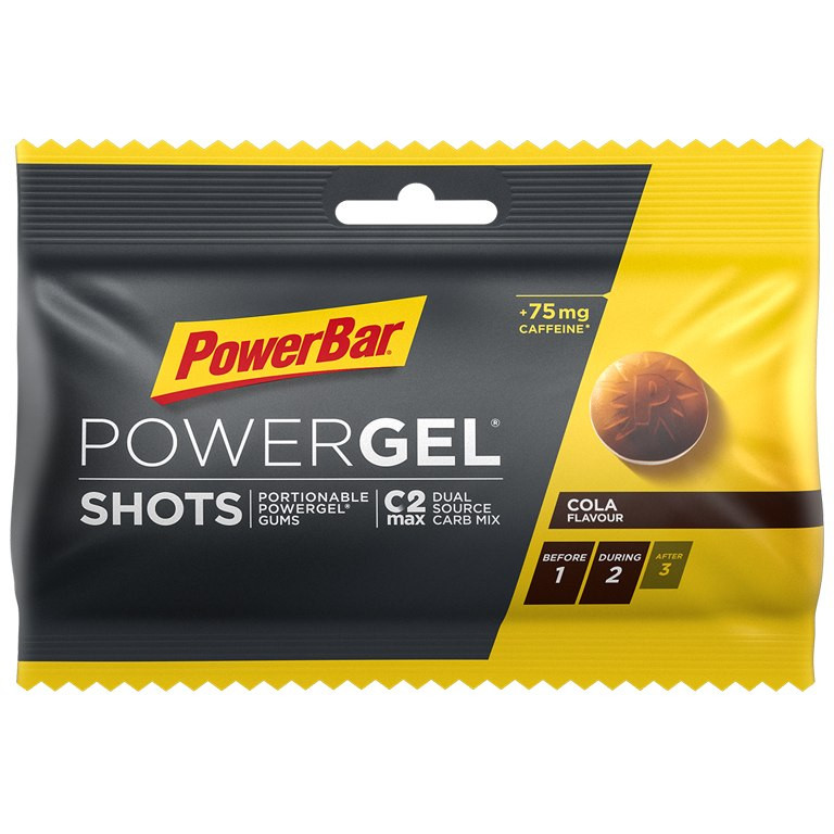 Aanbieding PowerBar PowerGel Shots - Cola - 60 gram (THT 31-3-2021) 1