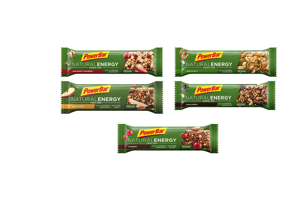 Proefpakket PowerBar Natural Energy Bar met 6 energierepen 1
