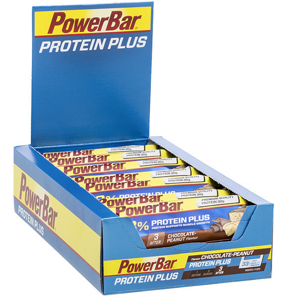 PowerBar Protein Plus 33% Bar - 10 x 90 gram 1