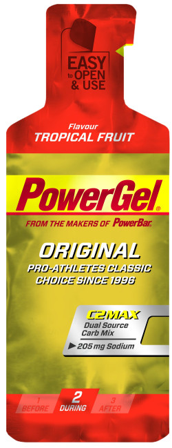 PowerBar PowerGel Sodium - 5 + 1 gratis