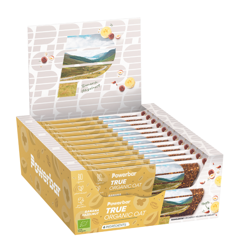 PowerBar TRUE Organic Oat Bar - 16 x 45 gram 1