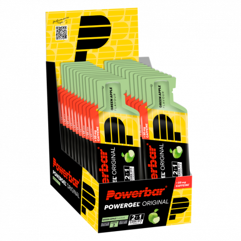 PowerBar PowerGel Original - Apple - 24 x 41 gram (THT 30-6-2026) 1