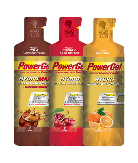 Aanbieding PowerBar Hydro Gel - 3 + 1 gratis 1