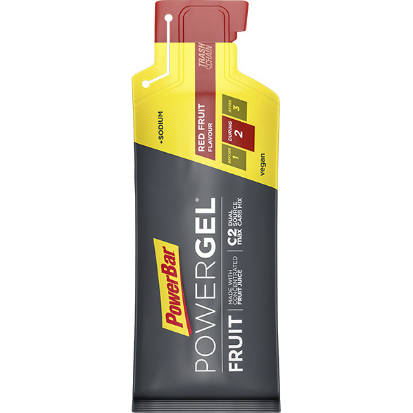 PowerBar Fruit Gel - 40 gram - 9 + 1 gratis 1