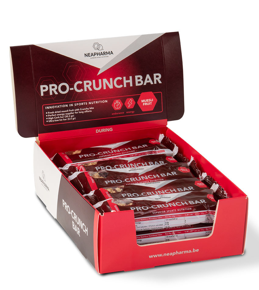 Neapharma Pro Crunch Bar - 24 x 40 gram (THT 20-5-2026) 1