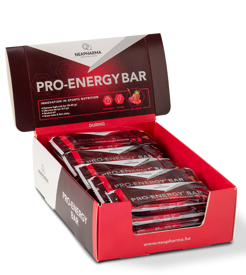 Neapharma Pro Energy Bar - Red Berry - 24 x 40 gram 1