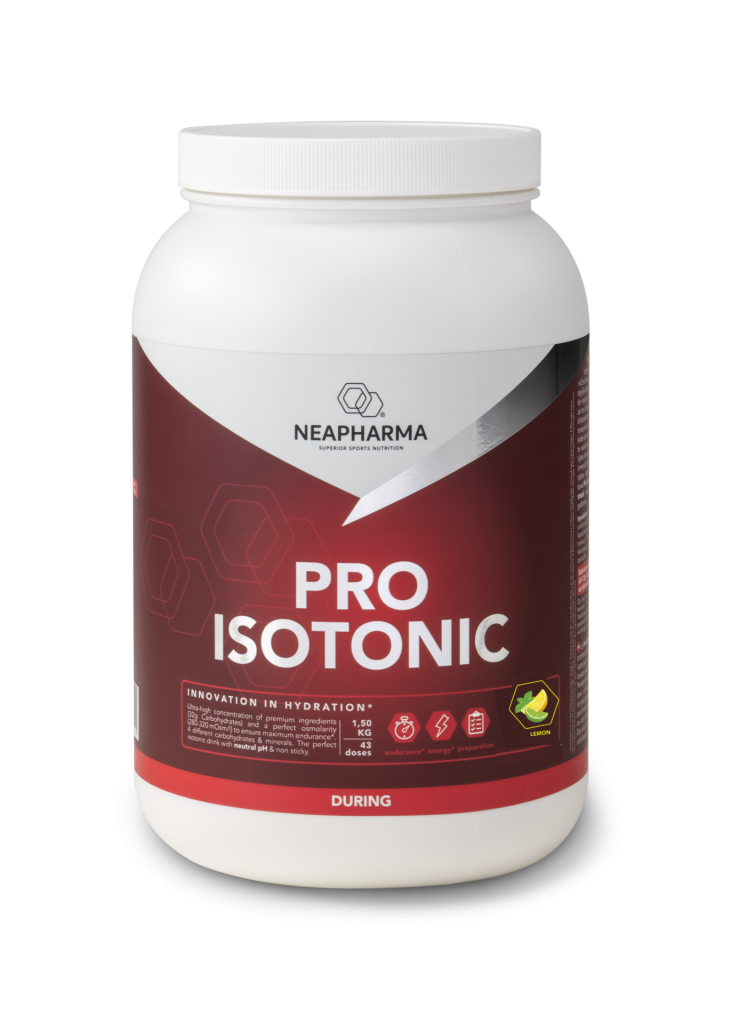 Neapharma Pro Isotonic - Lemon - 1500 gram + Gratis Bidon 750 ml 1