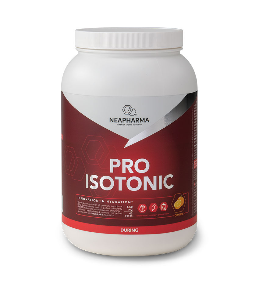 Neapharma Pro Isotonic - Orange - 1500 gram + Gratis Bidon 750 ml 1