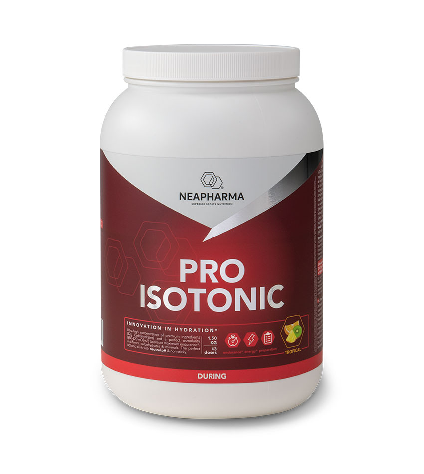 Neapharma Pro Isotonic - Tropical - 1500 gram + Gratis Bidon 750 ml 1