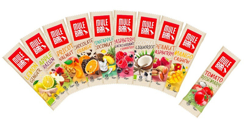 Proefpakket MuleBar Energy Bar - 10 x 40 gram (exclusief voor klanten 1