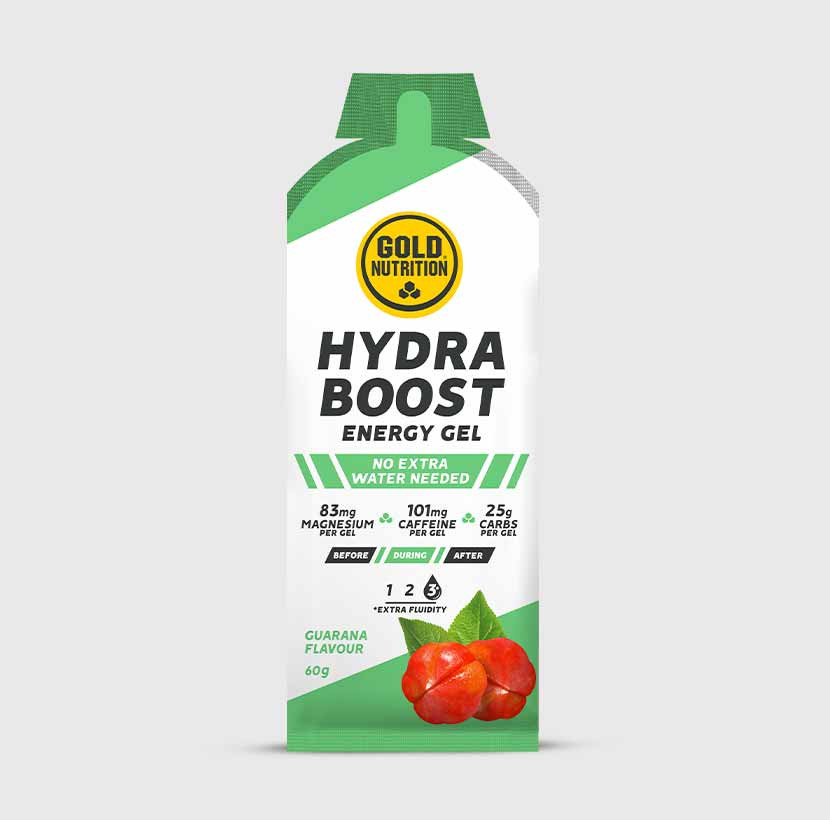 GoldNutrition Hydra Boost Gel - Guarana - 16 x 60 gram (THT 18-10-2025) 1