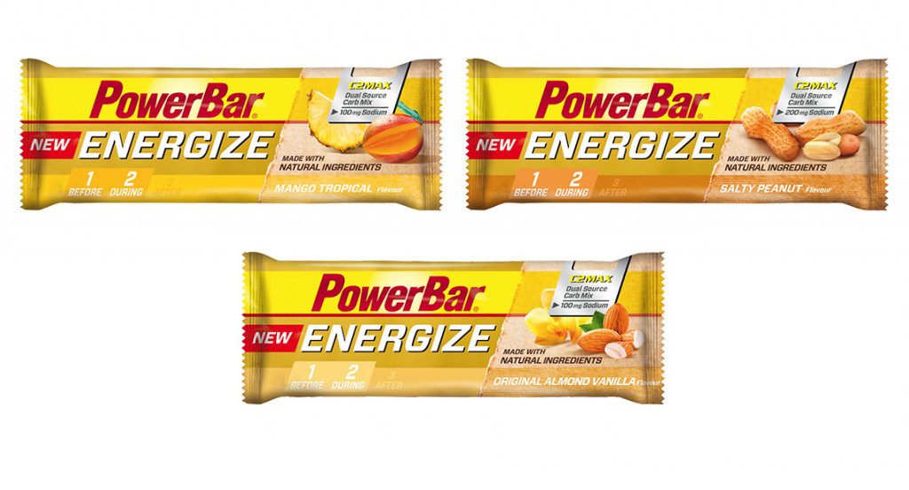 Proefpakket PowerBar NEW Energize Bar met 3 energierepen 1