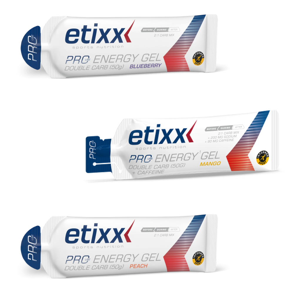 Proefpakket Etixx Double Carb Energy Gel met 12 gels 1