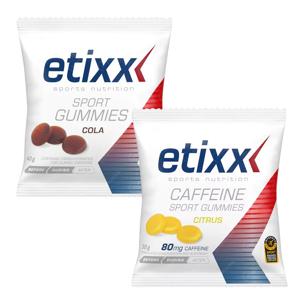 Proefpakket Etixx Sport Gummies met 12 energiesnoepjes 1