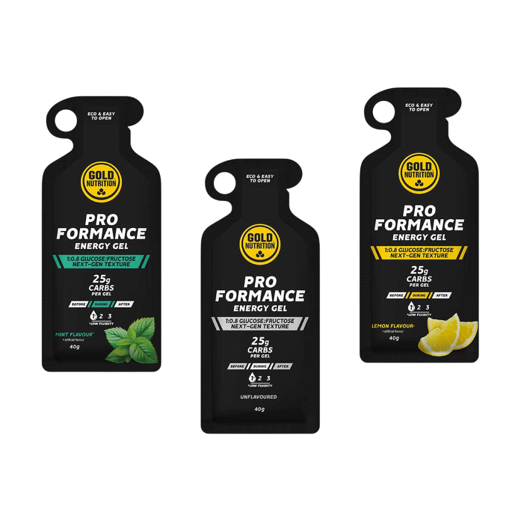 Proefpakket GoldNutrition ProFormance Energy Gel met 16 energiegels 1