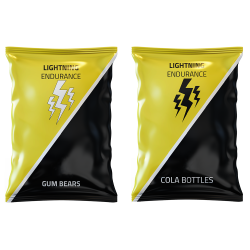 Proefpakket Lightning Energy Gums met 10 energiesnoepjes