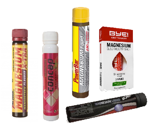 Proefpakket Magnesium met 10 producten van verschillende merken 1