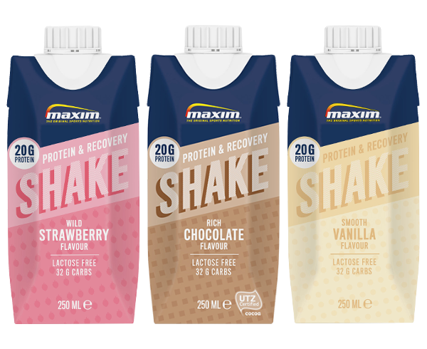 Proefpakket Maxim Protein &amp; Recovery Drink met 3 eiwitshakes 1