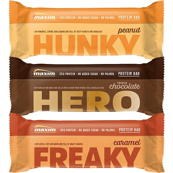 Proefpakket Maxim Protein Bar met 6 repen 1