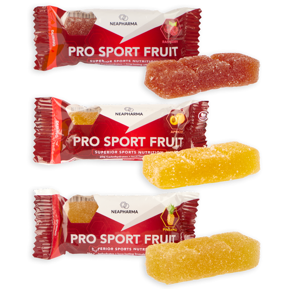 Proefpakket Neapharma Pro Sport Fruit Bar met 8 repen 1