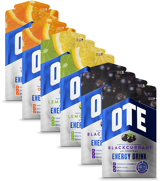 Proefpakket OTE Energy Drink met 6 energiedranken 1