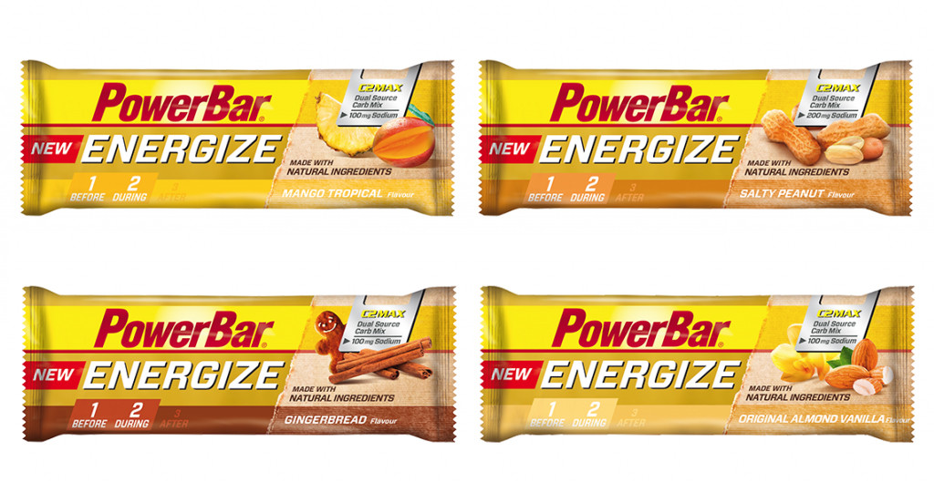 Proefpakket PowerBar NEW Energize Bar met 4 energierepen 1