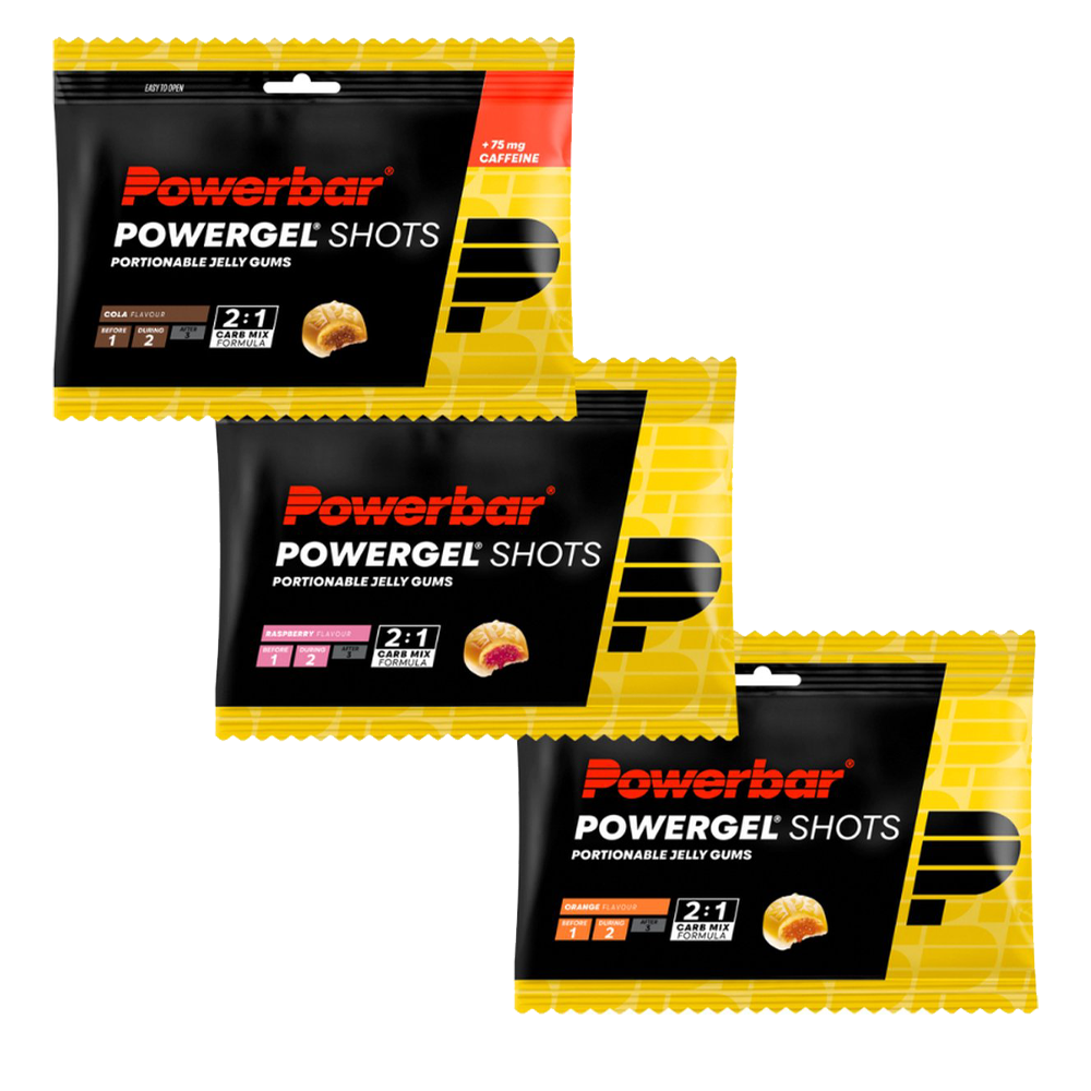 Proefpakket Powerbar PowerGel Shots met 12 shots 1