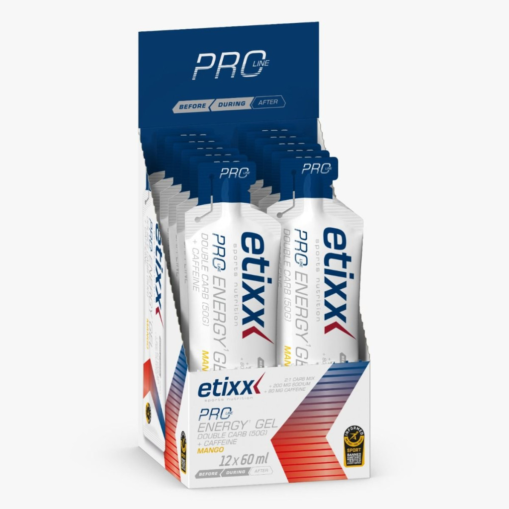 Etixx Double Carb Energy Gel PRO LINE - 12 x 60 ml 2