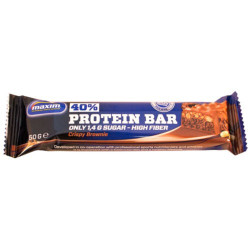 Aanbieding Maxim 40% Protein Bar - Crispy Brownie - 50 gram (THT 29-11-2019)