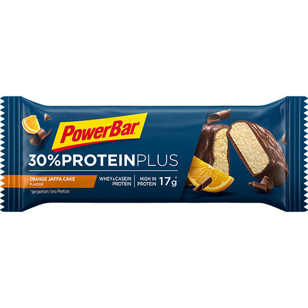 Aanbieding PowerBar Protein Plus 30% Bar - Orange Jaffa Cake - 15 x 55 gram (THT 31-3-2022) 1