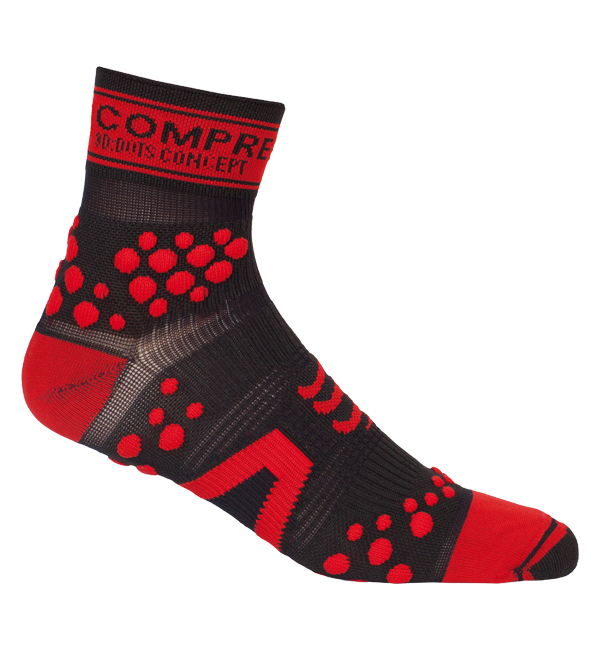Aanbieding Compressport Pro Racing Trail Sokken Zwart/Rood T3 1