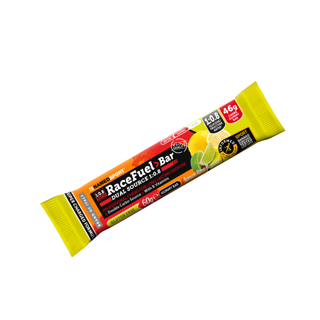 NamedSport Race Fuel Bar - Lemon Lime - 20 x 60 gram (LET OP! THT 12-3-2026) 1