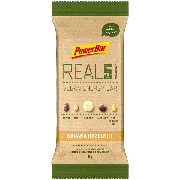 PowerBar REAL5 Vegan Energy Bar - 1 x 65 gram 1
