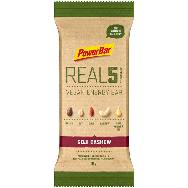 PowerBar REAL5 Vegan Energy Bar - 1 x 65 gram 2