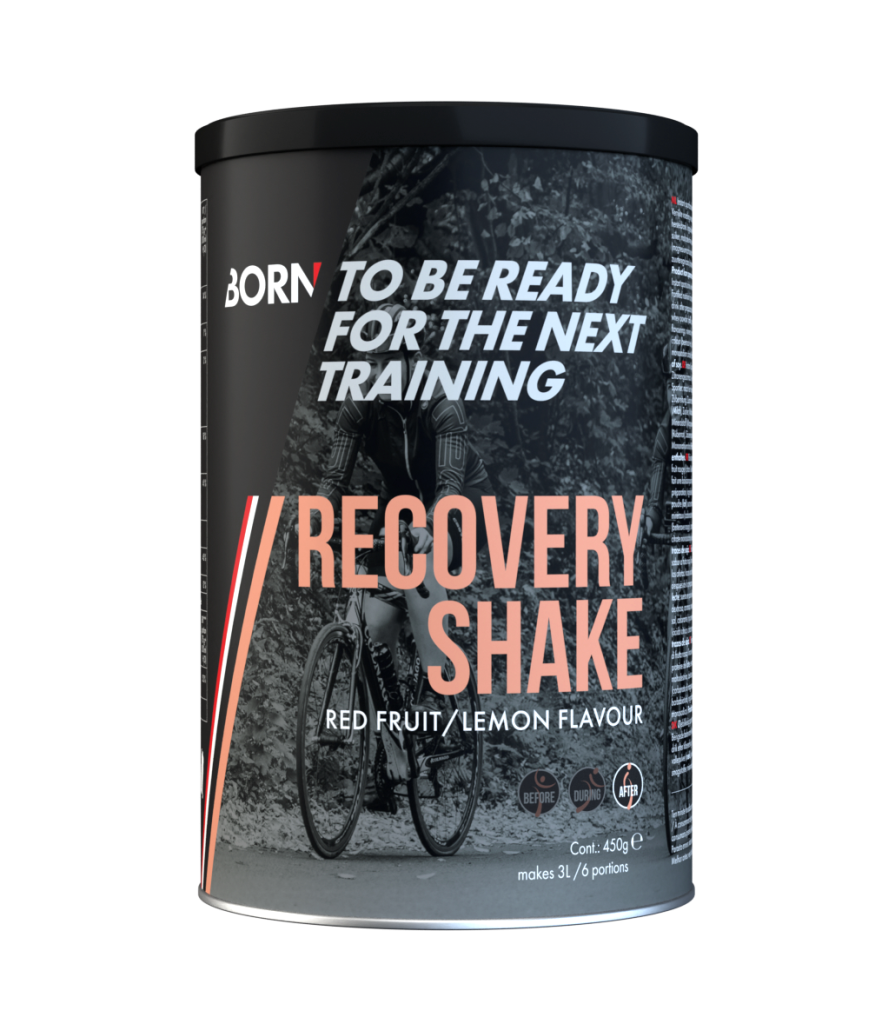 BORN Recovery Shake - Red Fruit/Lemon - 450 gram 1