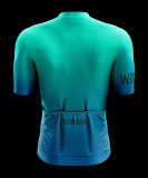 Winaar Sea &amp; Sky Fietsshirt korte mouw - Blauw-Groen 2