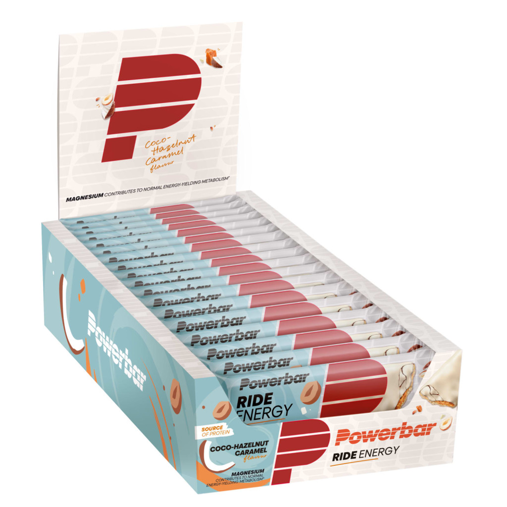 PowerBar Ride Energy Bar - Coco/Hazelnut Caramel - 18 x 55 gram (THT 31-1-2026) 1