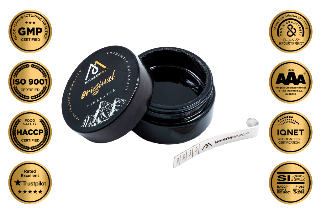 Shilajit - 100% Mumijo Shilajit - Himalayas - 45 gram (MOUNTAINDROP) 1