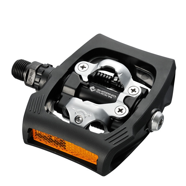 Shimano Pedalen PD-T400 Click`R - Zwart 1