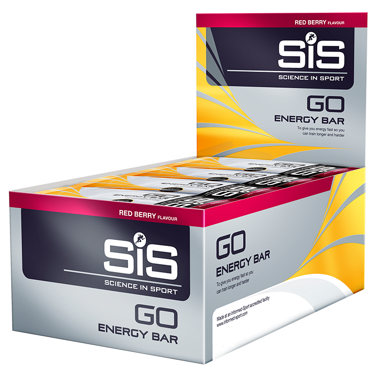 SiS GO Energy Bar - Red Berry - 30 x 40 gram (THT 31-1-2026) OP=OP 1